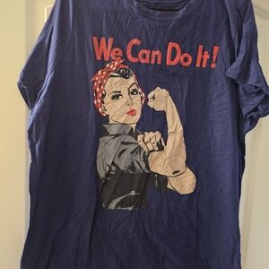 Torrid Navy Graphic Tee